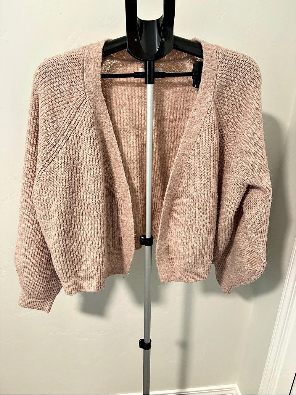 Lauren Conrad Beige Cardigan Like New Size Large